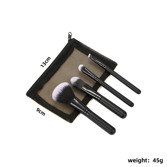 1 par de brochas de maquillaje unisex h5Imagen2